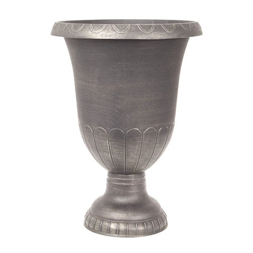 Brushed Champagne Garden Urn 3 Brushed Champagne Garden Urn