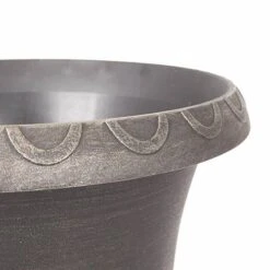 Brushed Champagne Garden Urn 12 Brushed Champagne Garden Urn -Yougarden Shop 130144 3