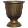 Black And Bronze Vertical Urn 1 Black And Bronze Vertical Urn -Yougarden Shop 130271