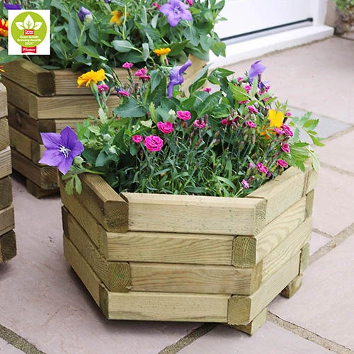 Marford Hexagonal Planter Set 4 Marford Hexagonal Planter Set - Image 2