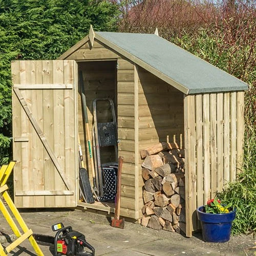 Oxford 4x3 Shed With Lean To 3 Oxford 4x3 Shed With Lean To