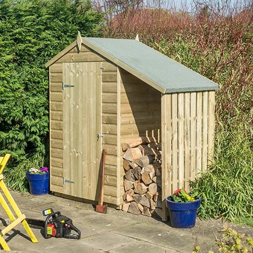 Oxford 4x3 Shed With Lean To 4 Oxford 4x3 Shed With Lean To - Image 2