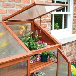 Hardwood Mini Greenhouse -Yougarden Shop 160265 4