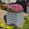 Sorrento Square Planter 1 Sorrento Square Planter -Yougarden Shop 160273