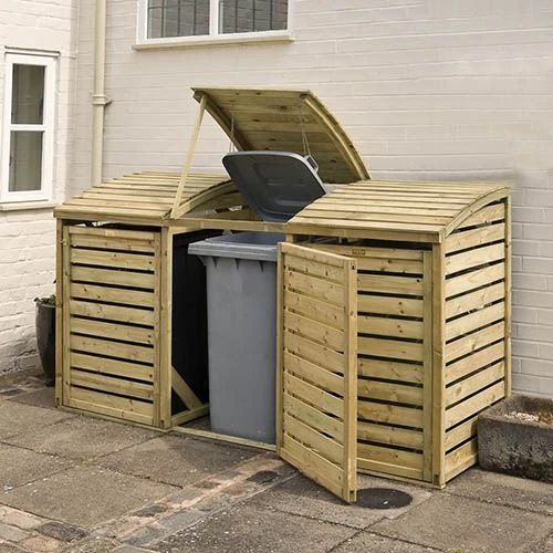 Rowlinson Triple Bin Store 3 Rowlinson Triple Bin Store