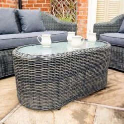 Bunbury Sofa Set Grey Weave -Yougarden Shop 160288 3