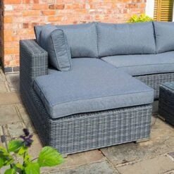 Vienna Lounger Set Grey Weave 11 Vienna Lounger Set Grey Weave -Yougarden Shop 160289 2