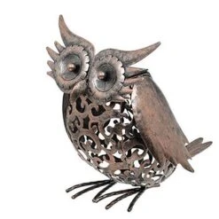 Metal Scroll Owl Light -Yougarden Shop 160618 2