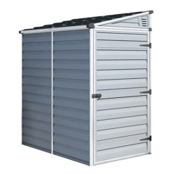 Palram 4x6 Skylight Grey Pent Shed -Yougarden Shop 160733 3