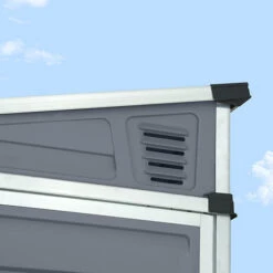 Palram 4x6 Skylight Grey Pent Shed -Yougarden Shop 160733 8
