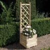 Square Planter & Lattice -Yougarden Shop 160735