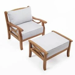 Sorrento Armchair With Footrest And Cushions 7 Sorrento Armchair With Footrest And Cushions -Yougarden Shop 160787 2