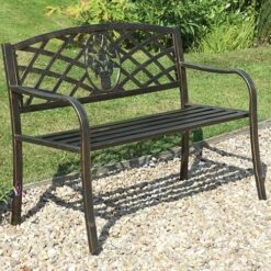 Coalbrookdale Garden Bench - Bronze -Yougarden Shop 160793 2