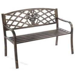 Coalbrookdale Garden Bench - Bronze -Yougarden Shop 160793 3