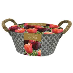 Outdoor Metal Trough Tulip Planter -Yougarden Shop 160886 5