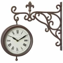 Marylebone Station Wall Clock And Thermometer -Yougarden Shop 160956 2