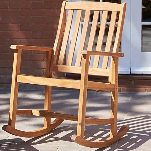3pce Kingswood Rocking Chair Set In Natural 5 3pce Kingswood Rocking Chair Set In Natural - Image 3