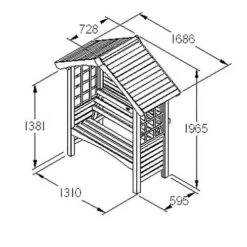 Cadiz Arbour 11 Cadiz Arbour -Yougarden Shop 161040 4