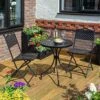 Havana Bistro Set-Black -Yougarden Shop 161193