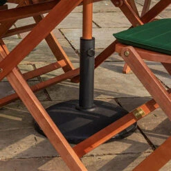 Plumley Set Green Cushions, Parasol & 15Kg Base 15 Plumley Set Green Cushions, Parasol & 15Kg Base -Yougarden Shop 161194 6