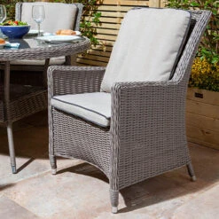 Prestbury 4 Seater Dining Set-Natural Stone -Yougarden Shop 161226 2