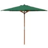 Willington Green 2.7m Wooden Parasol -Yougarden Shop 161238