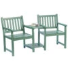 Danesford Duo Bench-Sage Green 2 Danesford Duo Bench-Sage Green -Yougarden Shop 161253