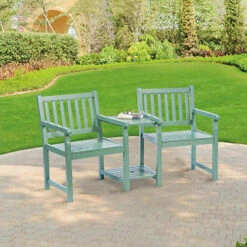 Danesford Duo Bench-Sage Green -Yougarden Shop 161253 1
