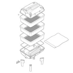 Tiger Wormery-3 Tray 13 Tiger Wormery-3 Tray -Yougarden Shop 161318 5