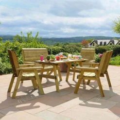 Freya Dining Set-6 Seater -Yougarden Shop 161401 2