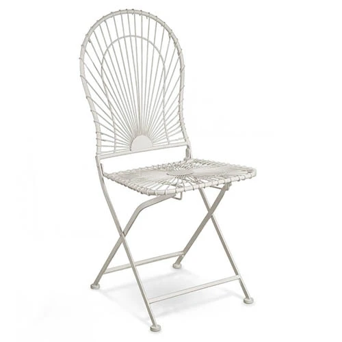 Antibe Ivory Green Folding Chair 3 Antibe Ivory Green Folding Chair