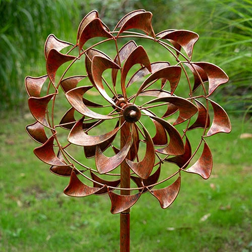 Double Swirl Wind Sculpture 3 Double Swirl Wind Sculpture