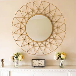 Gold Indoor Mirror