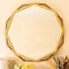 Golden Octagonal Indoor Mirror