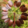 Wisley Burnished Gold Wind Sculpture -Yougarden Shop 161501
