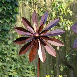 Set Of 4 Flower Wind Spinners -Yougarden Shop 161519 2