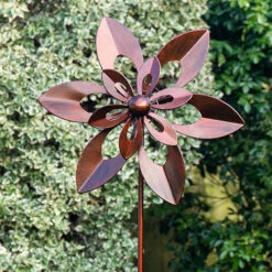 Set Of 4 Flower Wind Spinners -Yougarden Shop 161519 4