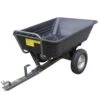 The Handy 650lb Poly Body Towed Dump Cart 1 The Handy 650lb Poly Body Towed Dump Cart -Yougarden Shop 180198