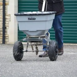 The Handy 100lbs Push Salt Spreader -Yougarden Shop 180220 2