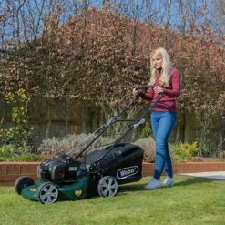 Webb 18'' Self Propelled Steel Deck Petrol Rotary Mower -Yougarden Shop 180237 2