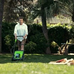 Greenworks 40v 35cm Walk Behind Mower With 2Ah Battery And Charger -Yougarden Shop 180286 6