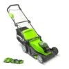 Greenworks 40v 40cm Walk Behind Mower With 2 X 2Ah Batteries And Charger -Yougarden Shop 180287