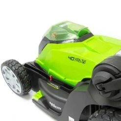 Greenworks 40v 40cm Walk Behind Mower With 2 X 2Ah Batteries And Charger -Yougarden Shop 180287 2