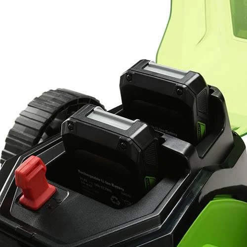 Greenworks 48V 41cm Lawnmower With Two 24v 2Ah Batteries & 2A Charger 5 Greenworks 48V 41cm Lawnmower With Two 24v 2Ah Batteries & 2A Charger - Image 3