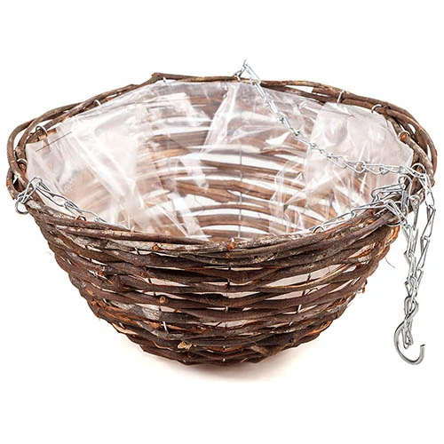 Premium Pre-planted Fuchsia Trailing Rattan Basket 4 Premium Pre-planted Fuchsia Trailing Rattan Basket - Image 2